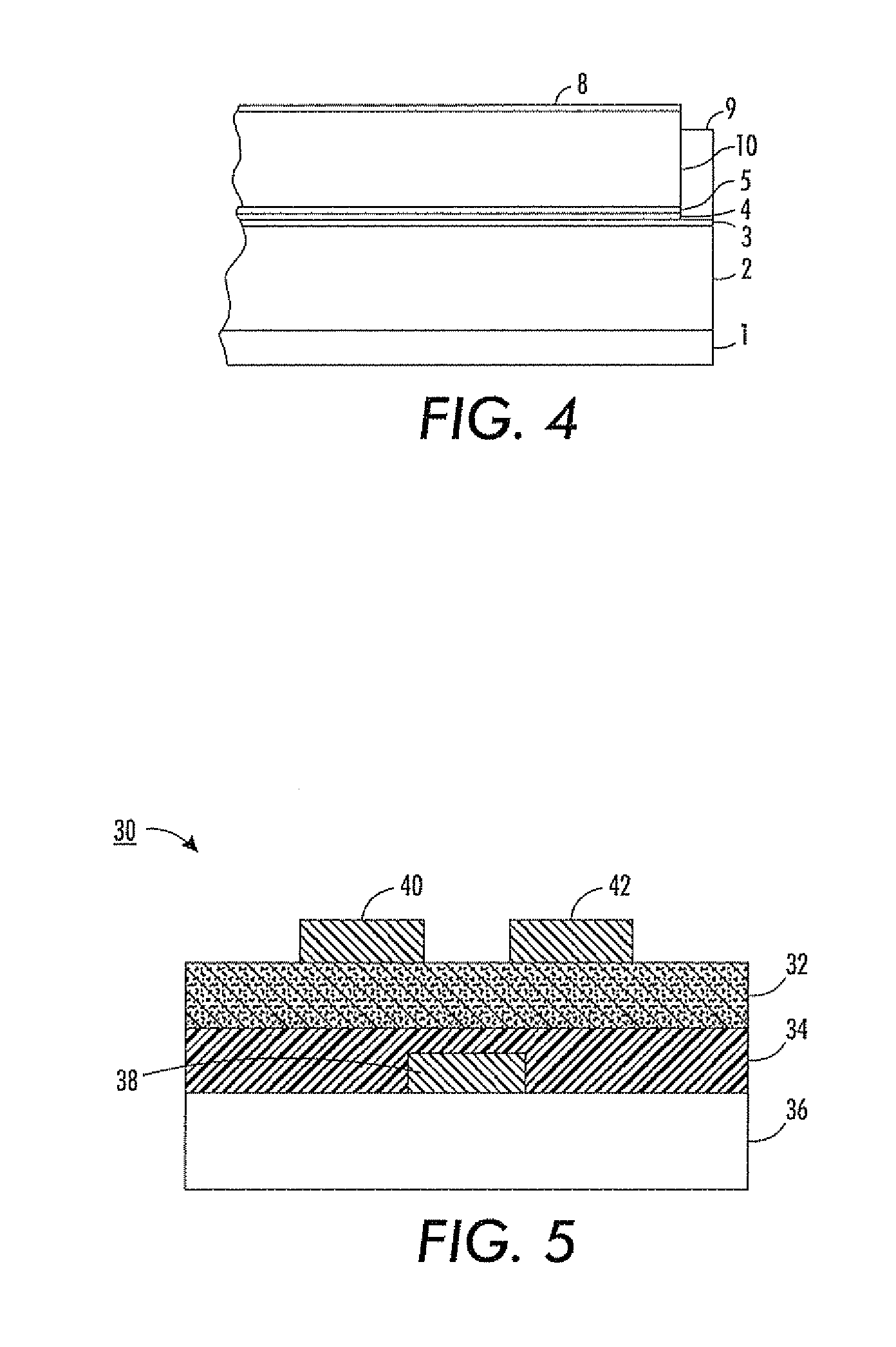 Capped structure organic film compositions