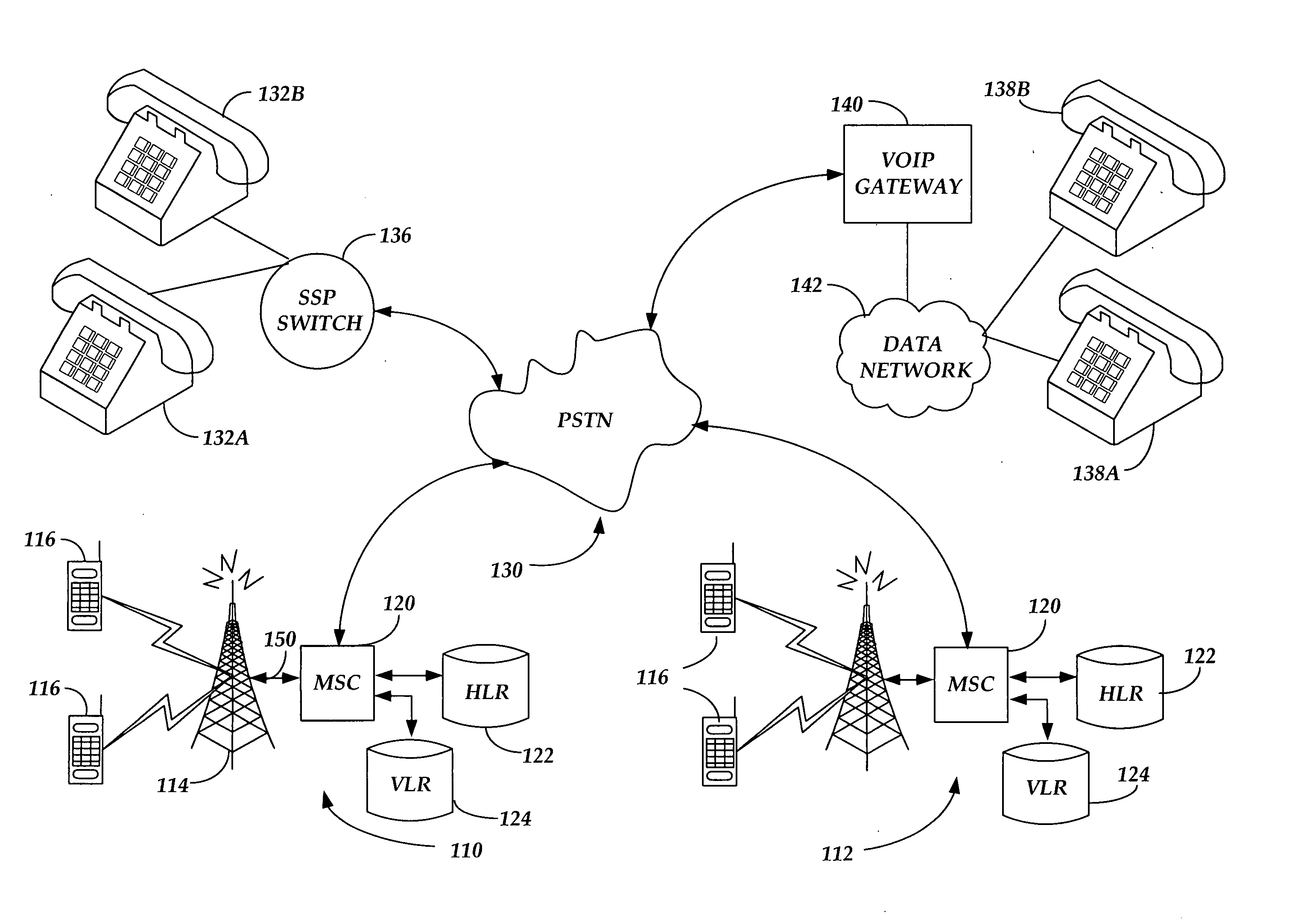 Methods and apparatus for recognizing home network provider of incoming wireless calls