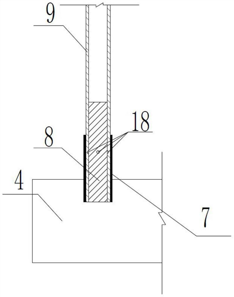 Scaffold for lining defect renovation construction in operation tunnel