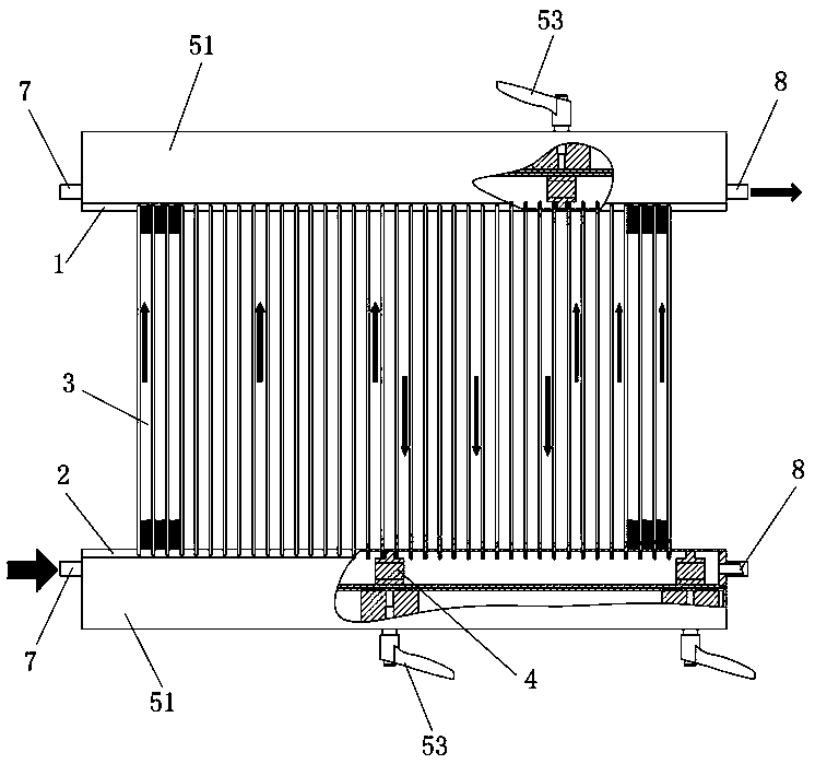 Variable-flow-path parallel flow heat exchanger