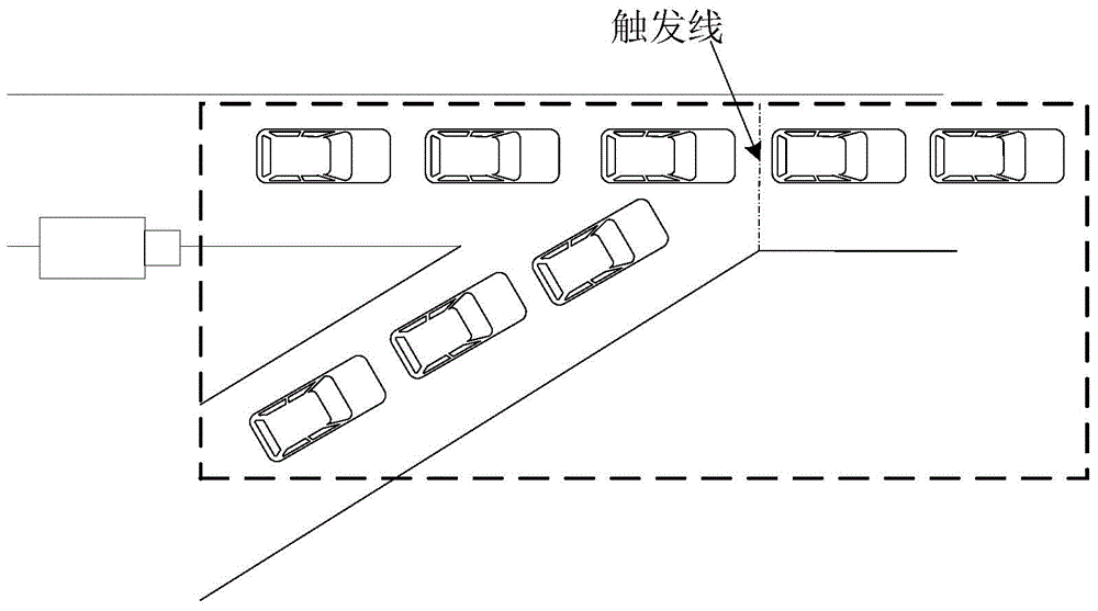 Method and device for obtaining evidences of rule and regulation breaking of vehicles not running in alternating mode