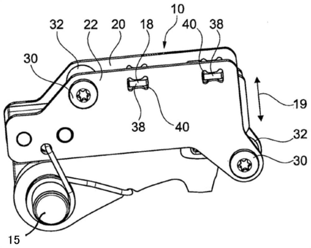 Parking lock and method for assembly thereof