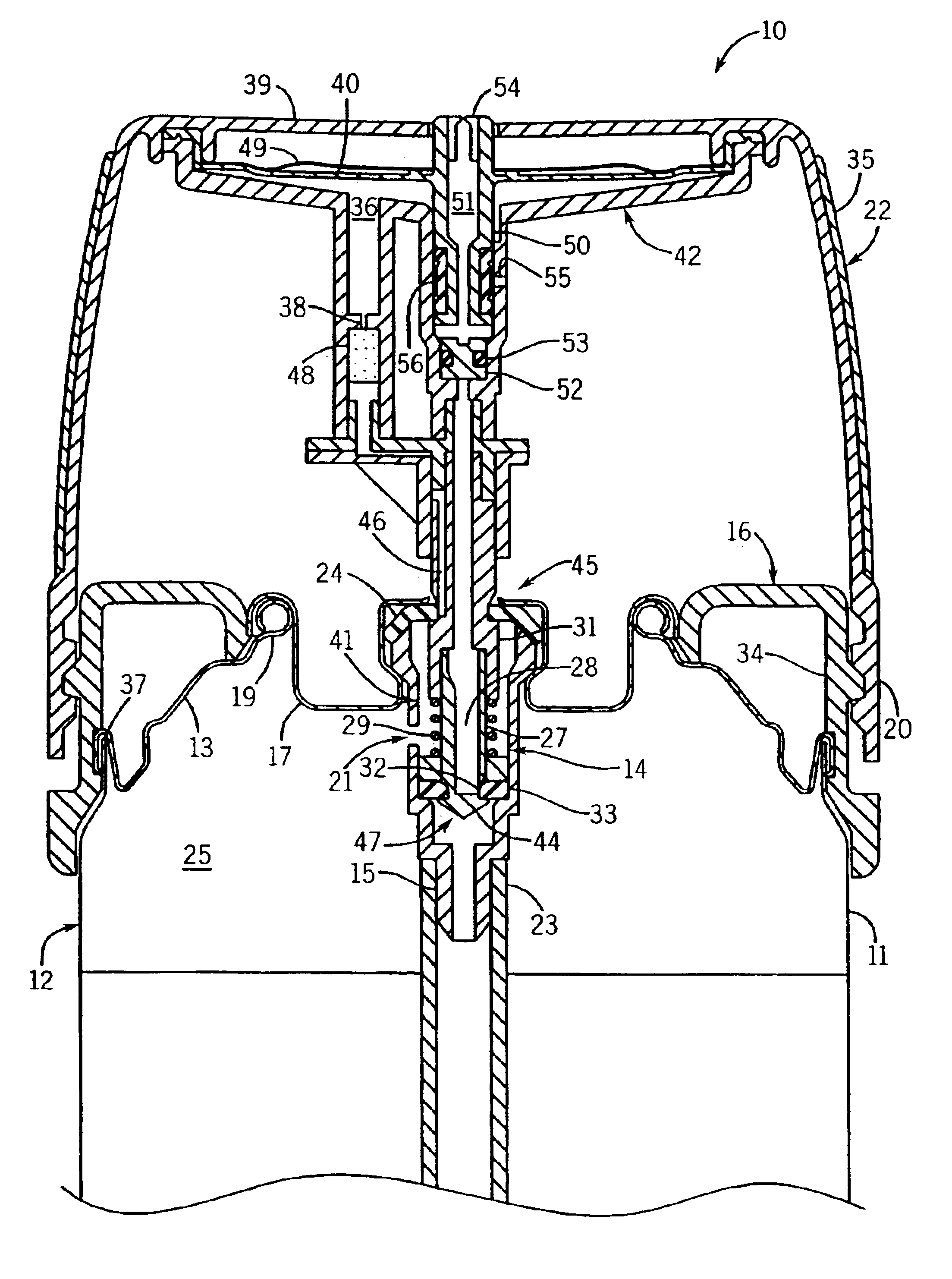 Dispensing valve