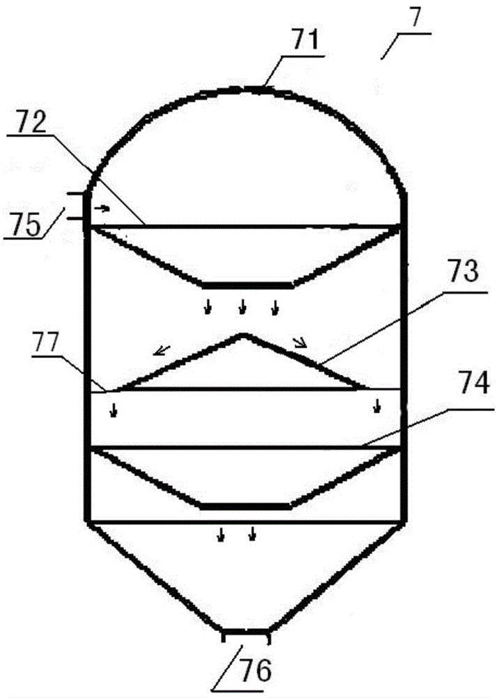 Continuous mixing supply method for acid fracturing fluid