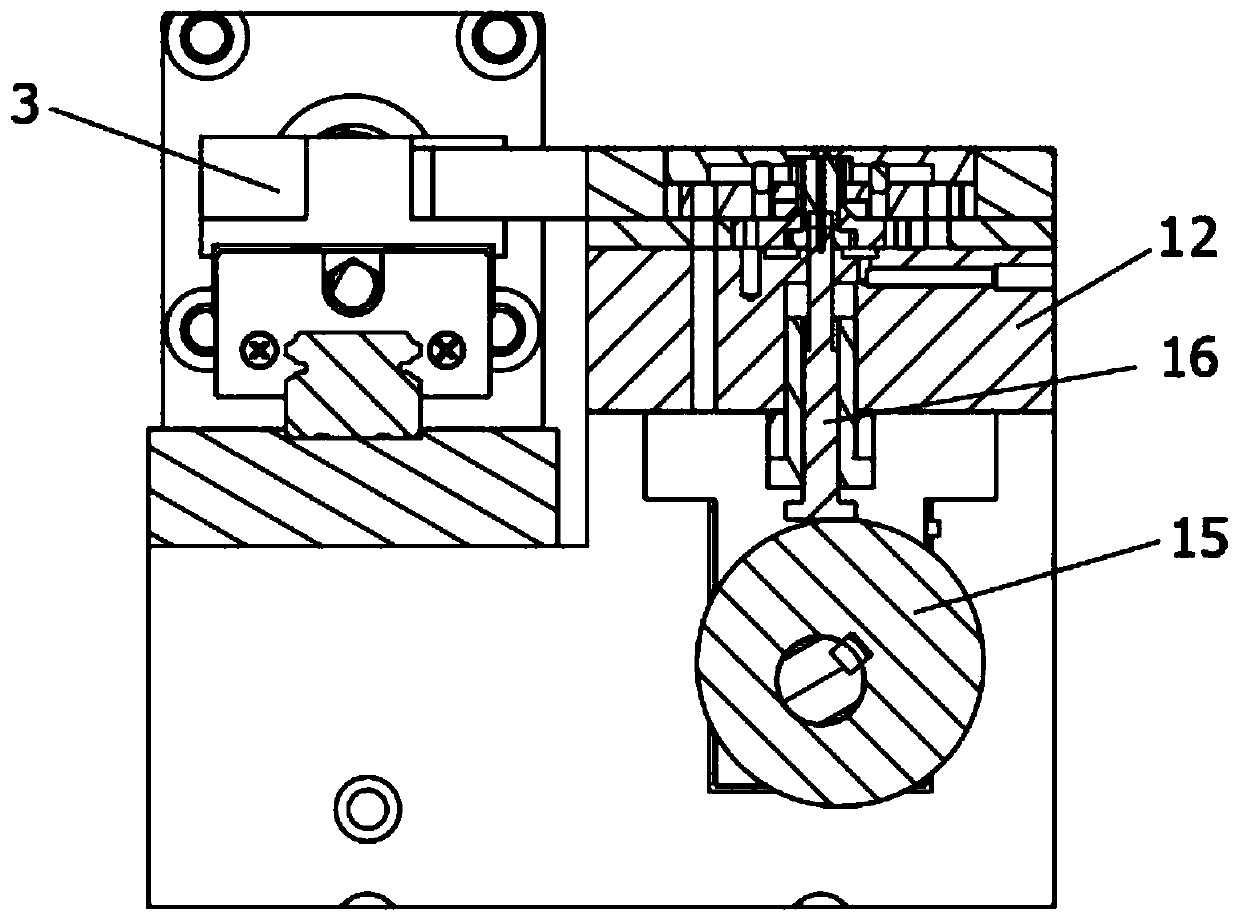 Micro part cam crimping device