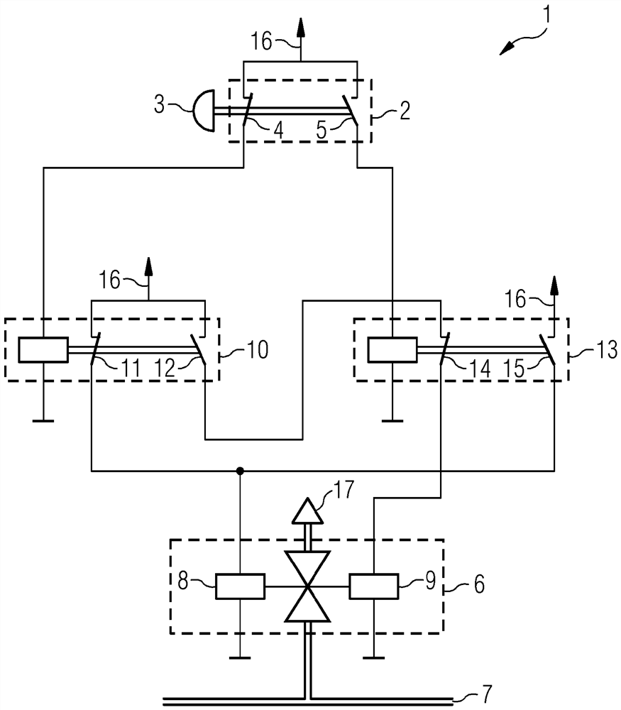 Emergency brake device for rail vehicle