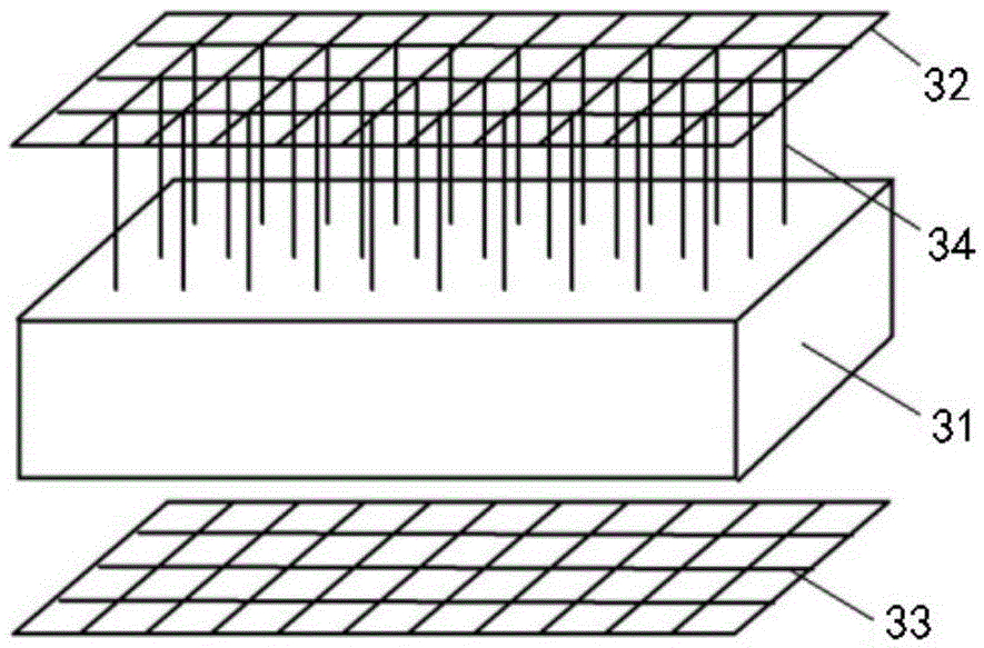 Aluminum alloy rock wool galvanized edge laminboard