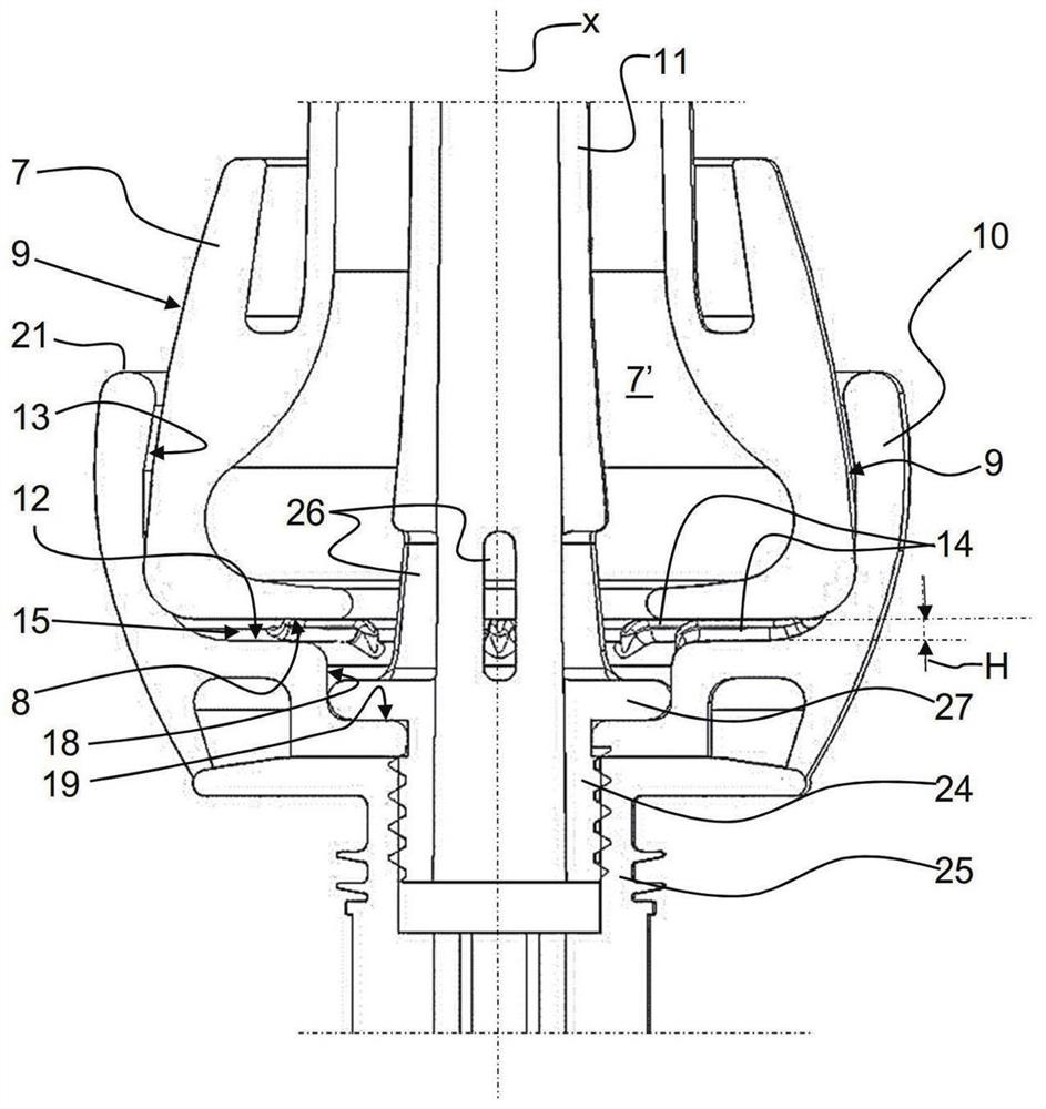 A cleaning unit for a cleaning device for cleaning teatcups of a milking apparatus, and a cleaning device