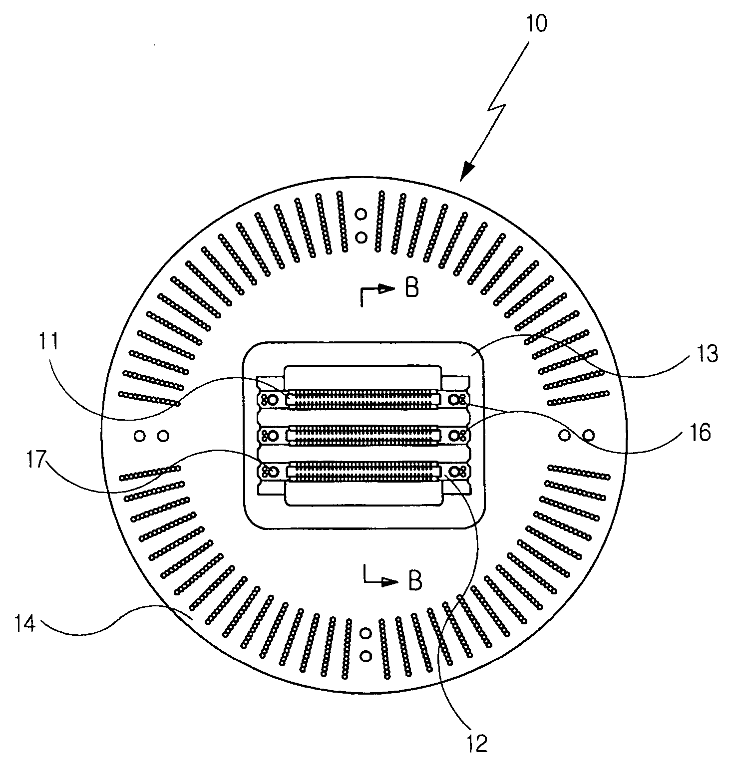 Micro-cantilever type probe card