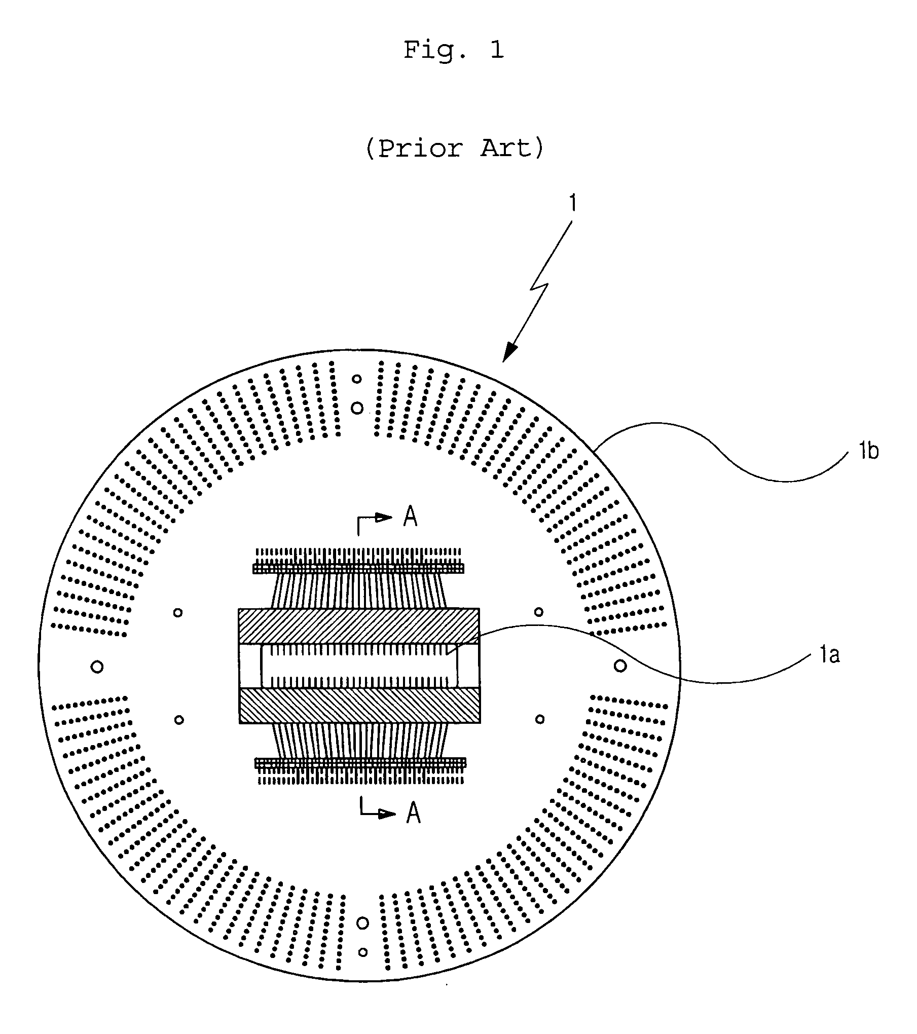 Micro-cantilever type probe card