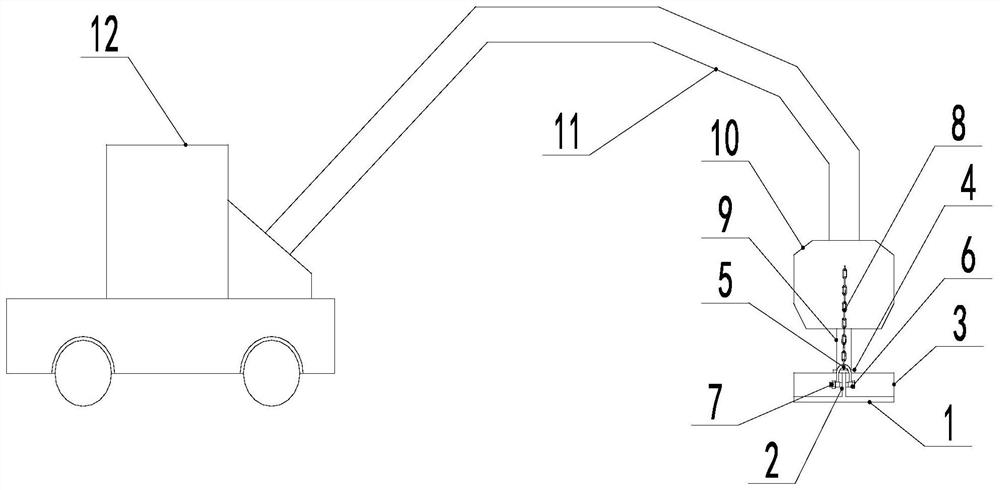 Rapid tamping device and construction method