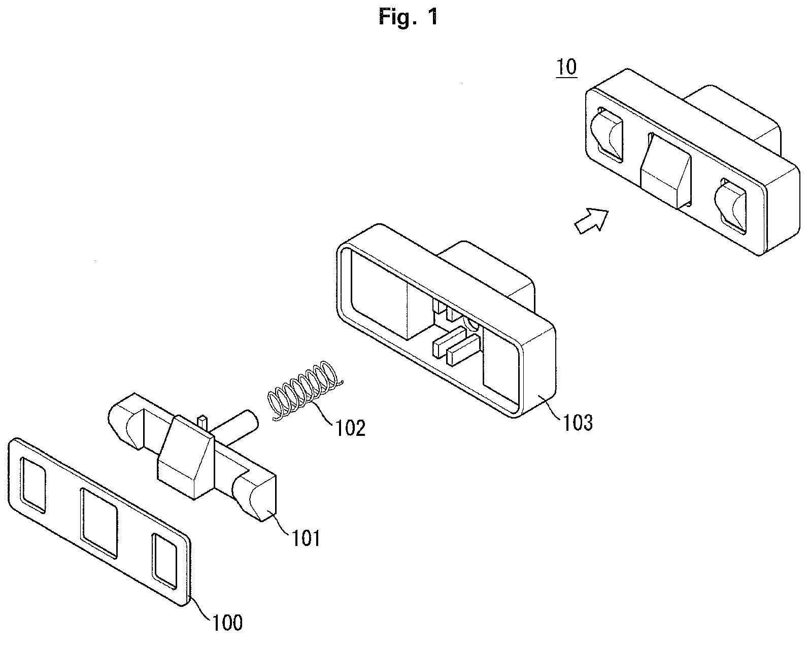 Case locking device