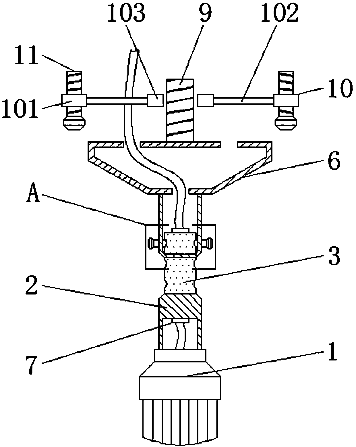 Ceiling lamp base convenient to install