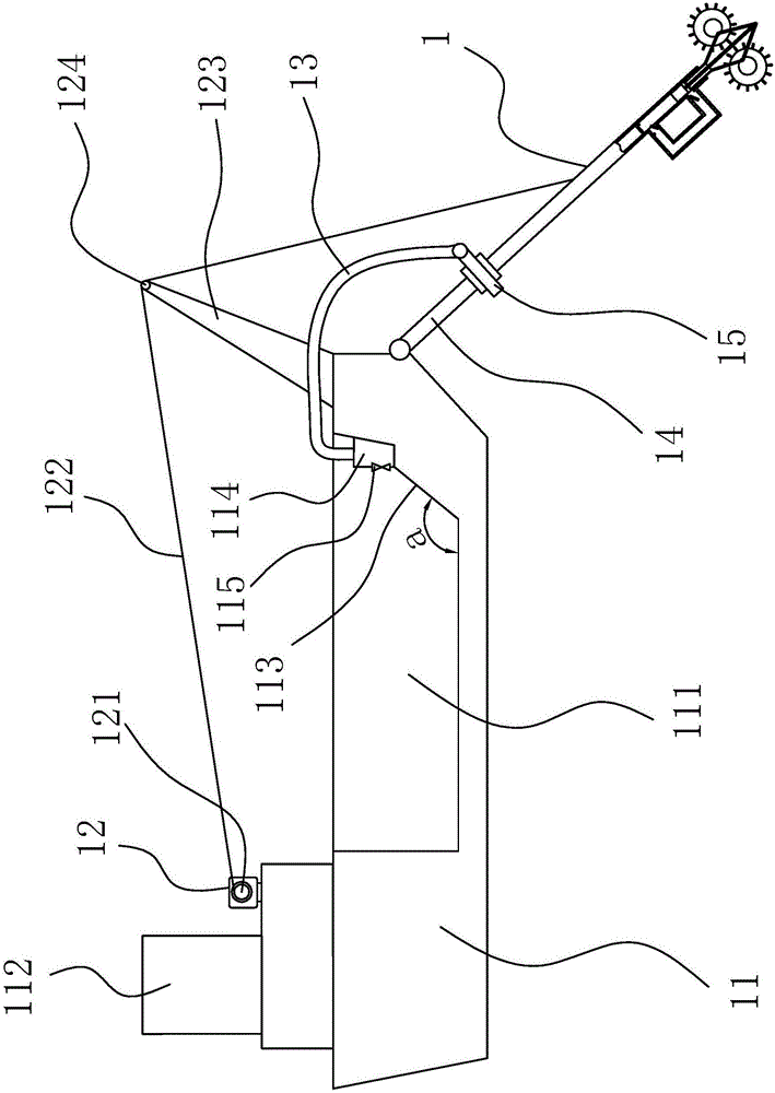 Dredger of improved structure