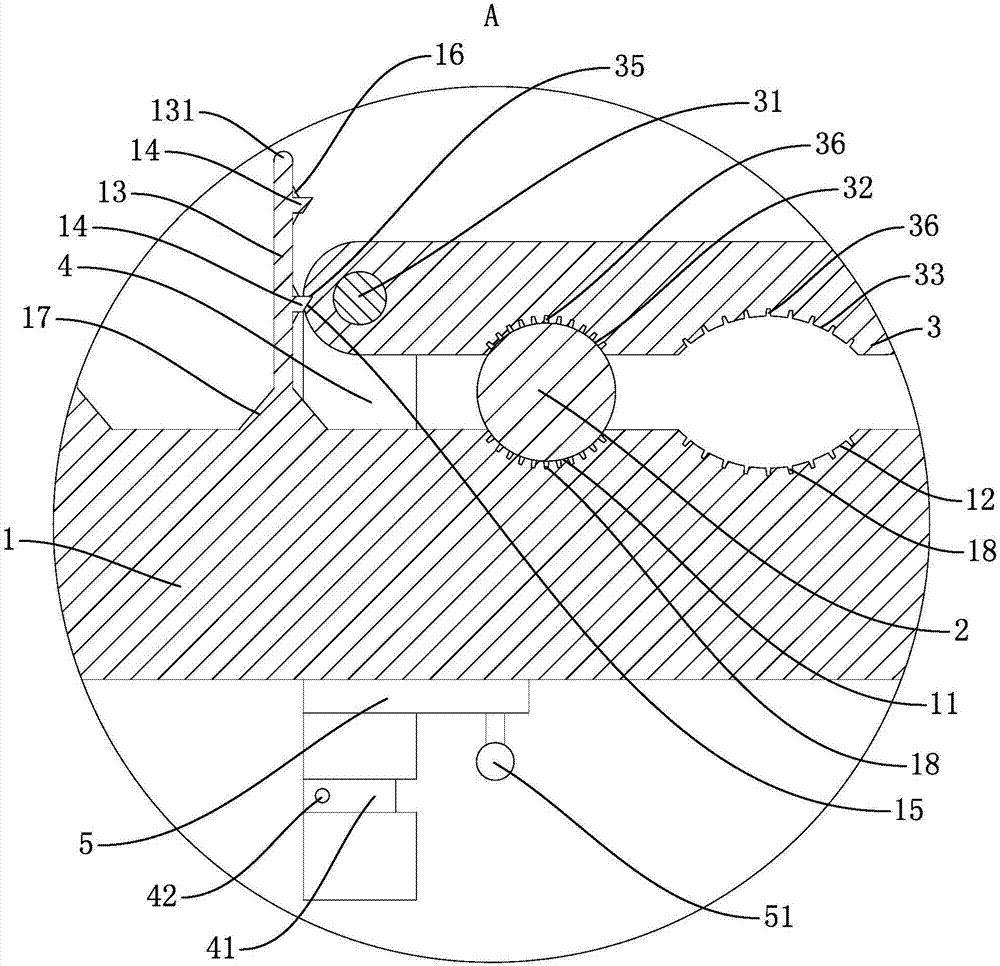 Electric power wire clamp for wire fixation