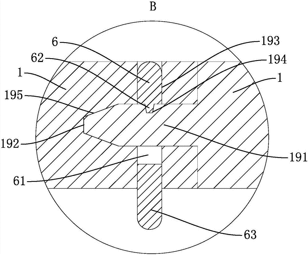 Electric power wire clamp for wire fixation