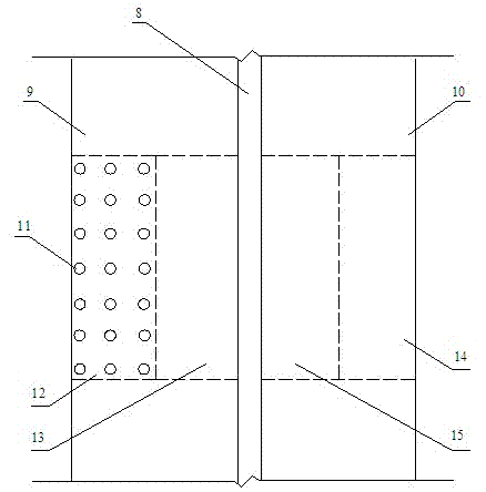 Method for reinforcing soft soil foundation settlement control pile foundation bracket of high-grade highway in use