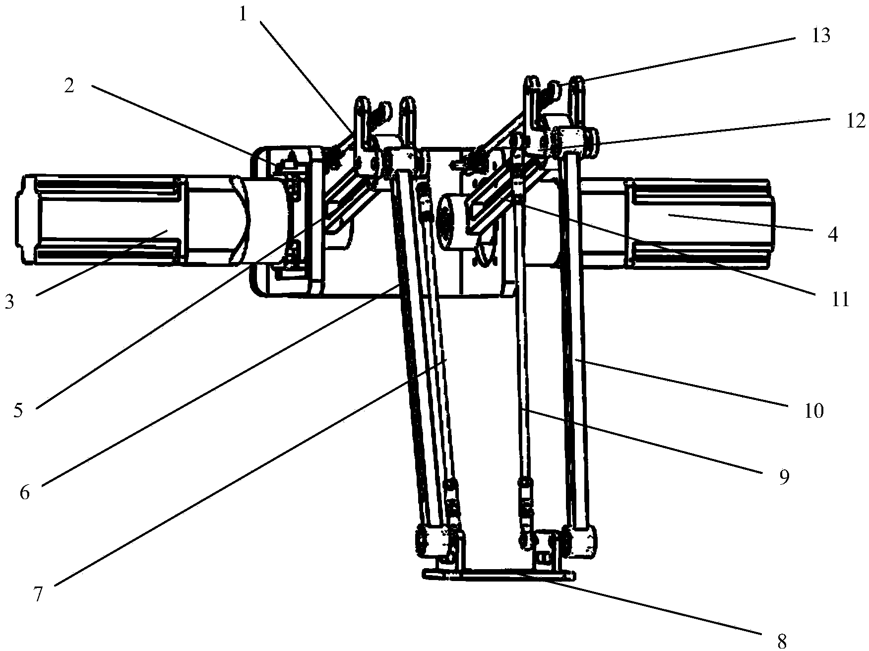 Two-translational-motion parallel robot