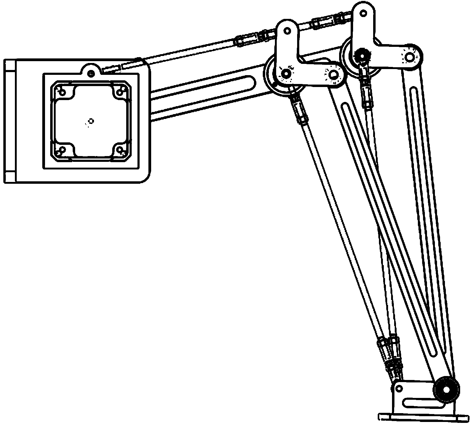 Two-translational-motion parallel robot