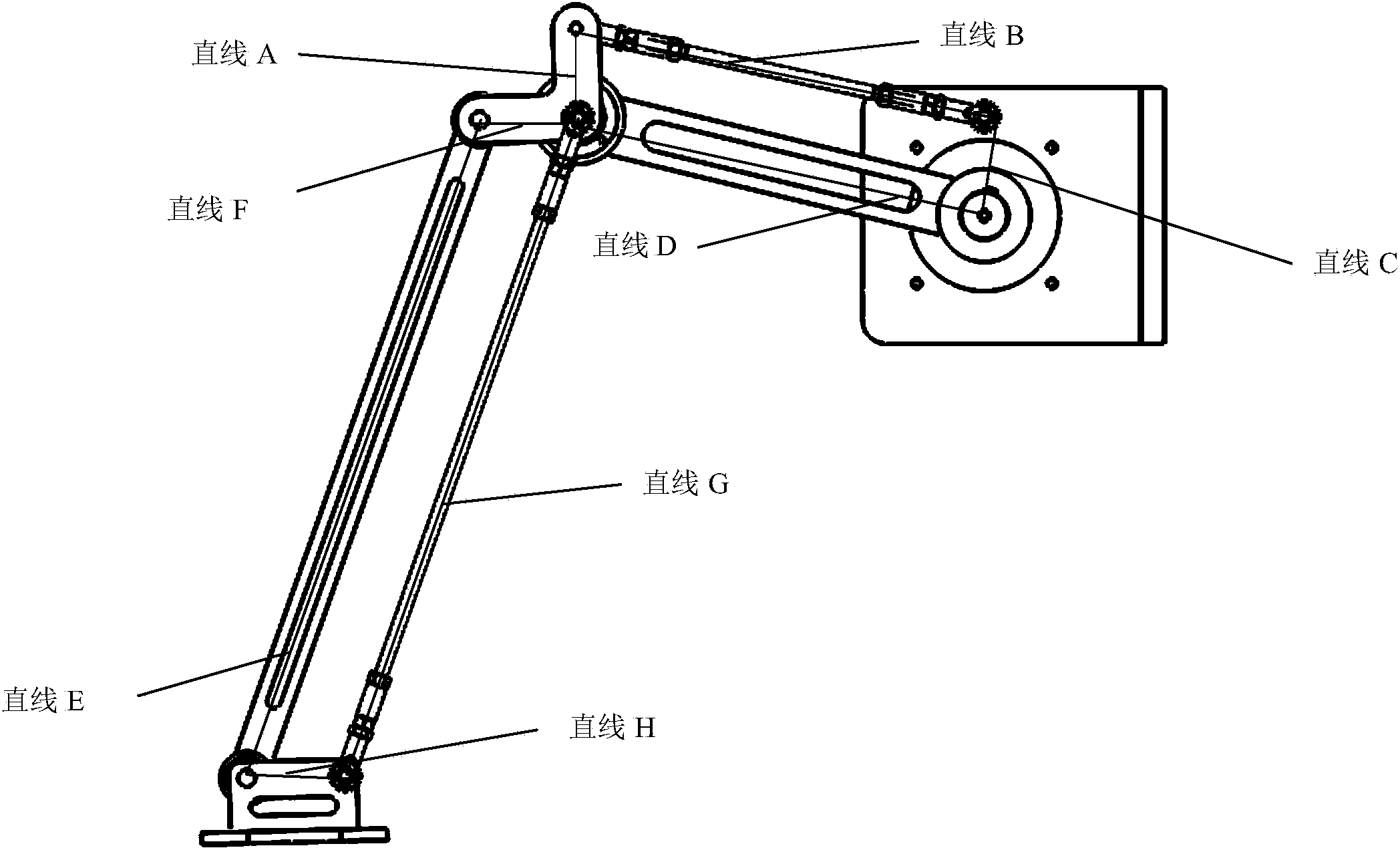 Two-translational-motion parallel robot