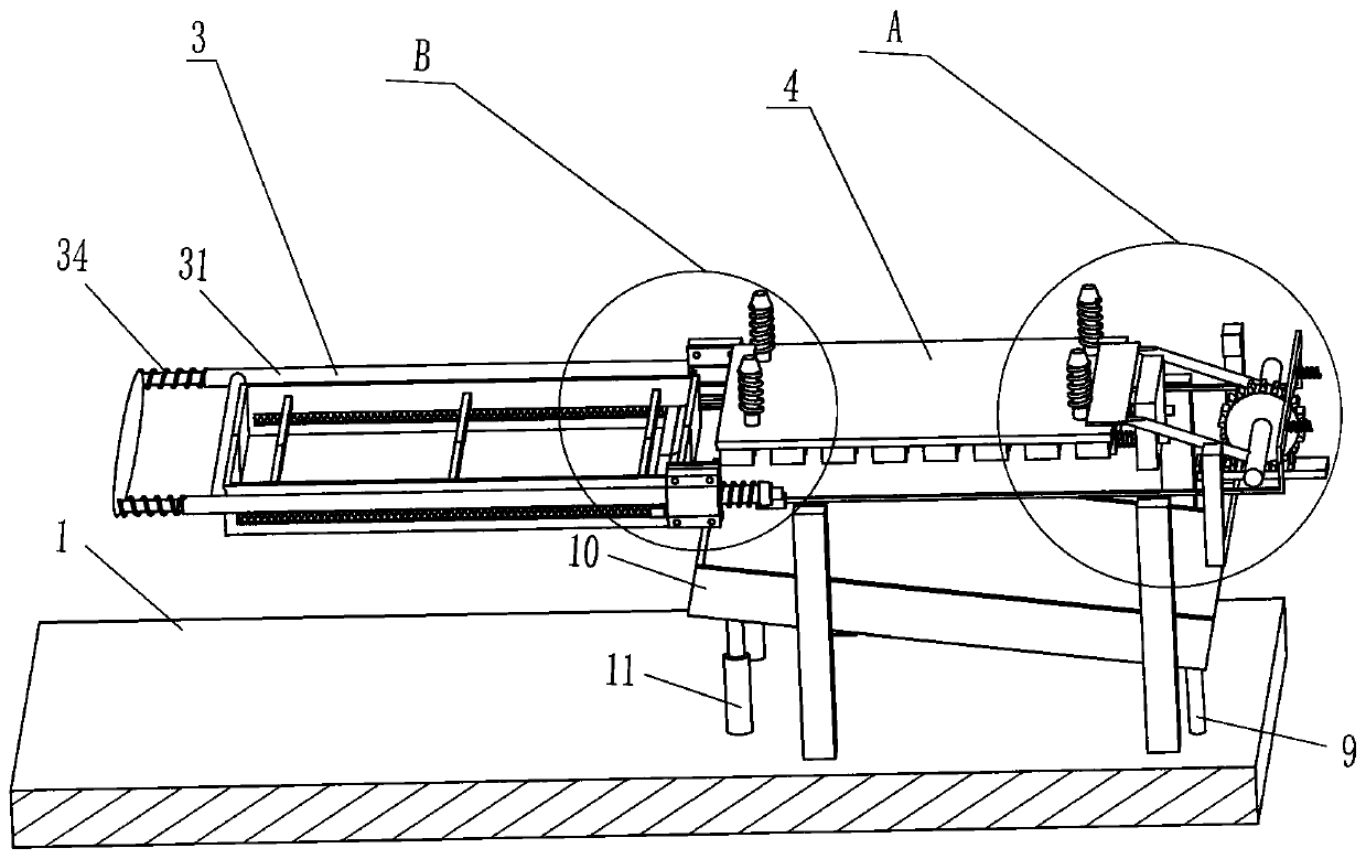 Device for quickly extracting silkworm cocoons