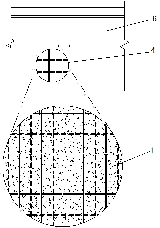 Lateral permeable road and construction method thereof