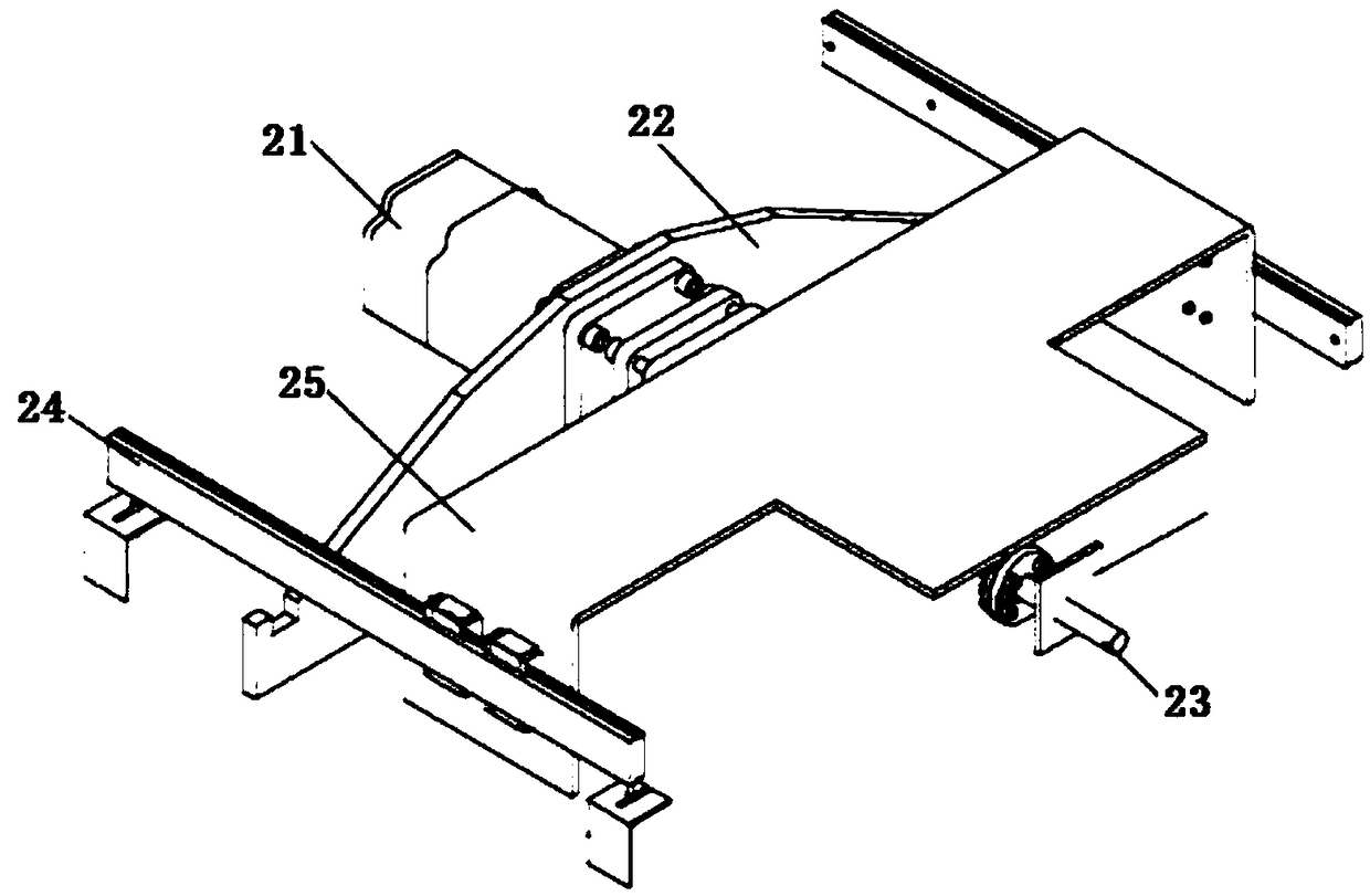 A free embossing device for fabric