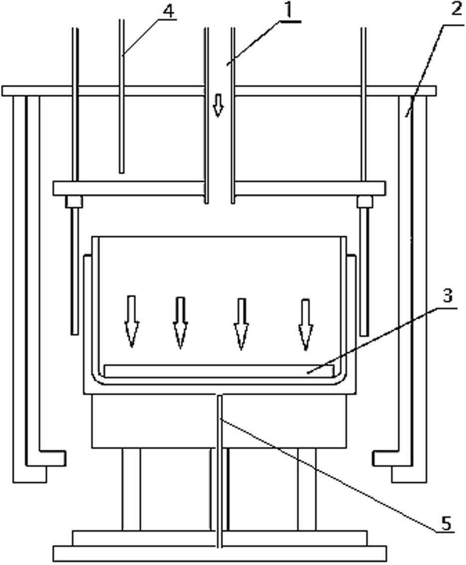 Method and device for controlling seed crystal melting degree through gas flow in single crystal casting process