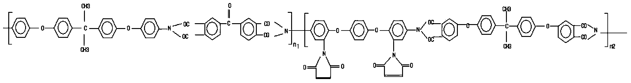 High-temperature resistant copper foil glue and preparation and application thereof