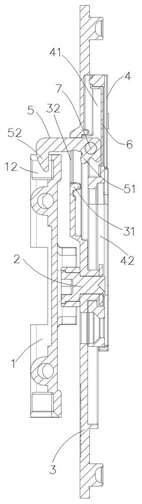 Lock hook device for doors and windows