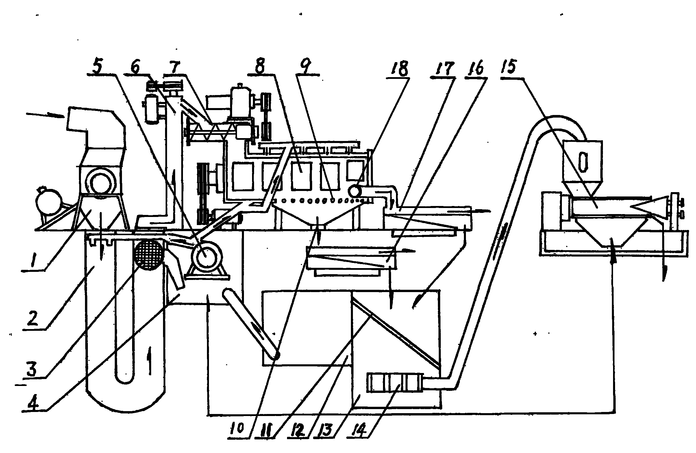 Production process for separating and recycling paper-plastic composites