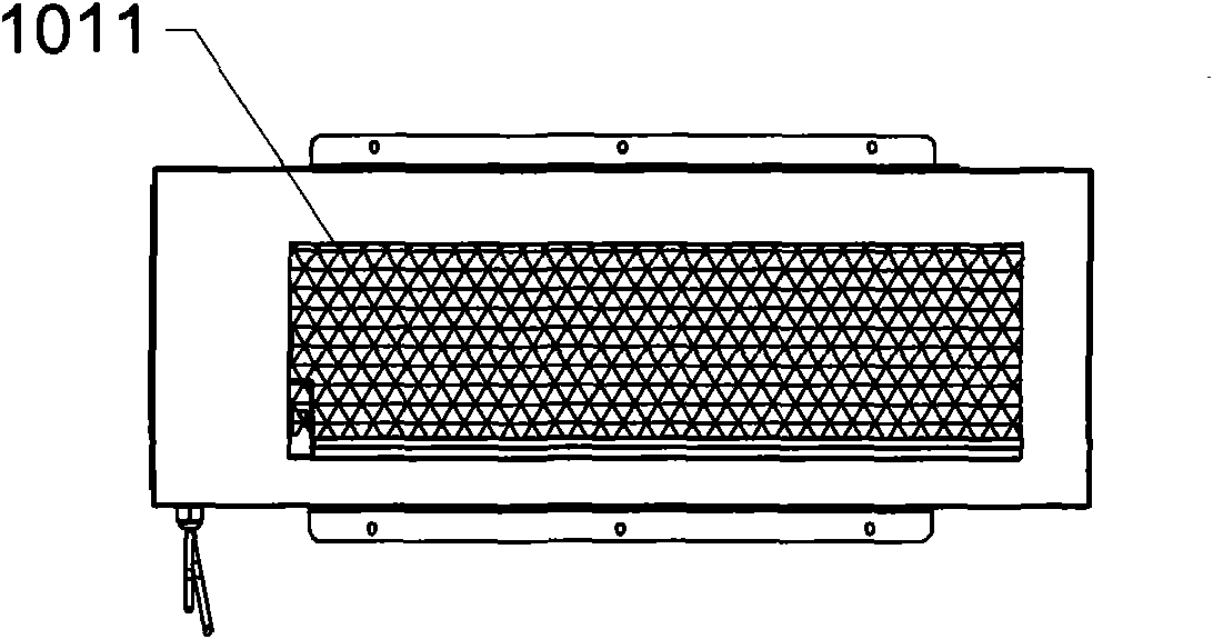 Automatic dust removal and intelligent ventilation system of fireproof linkage