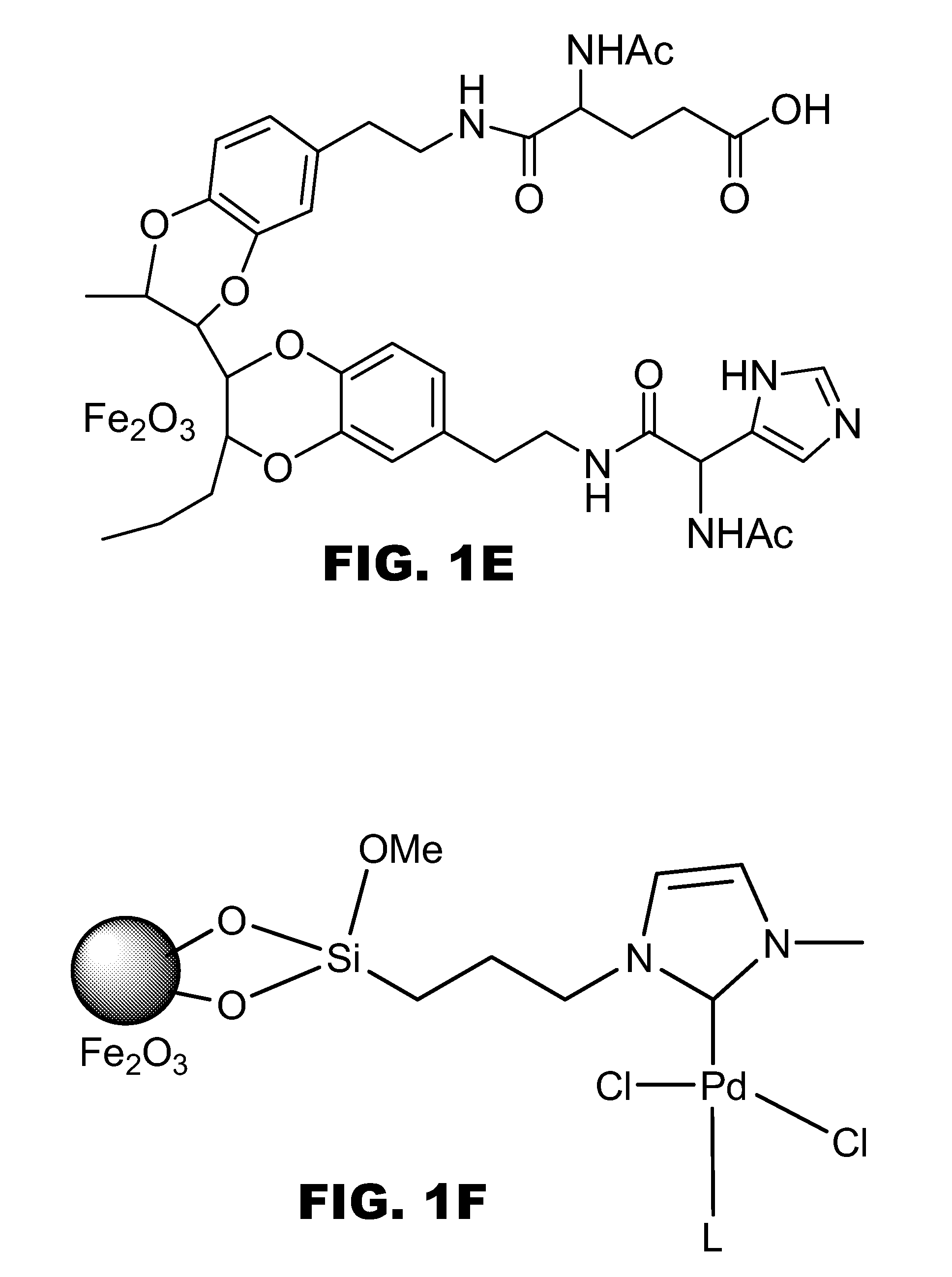 Nano-reagents with cooperative catalysis and their uses in multiple phase reactions