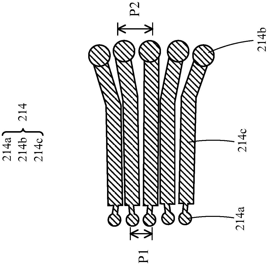 Testing probe card for integrated circuit