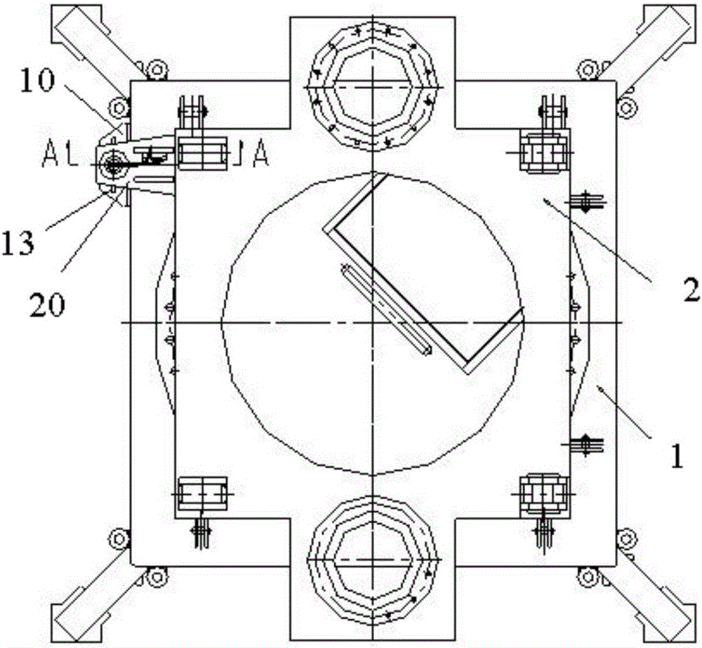 Rotation device and tower crane