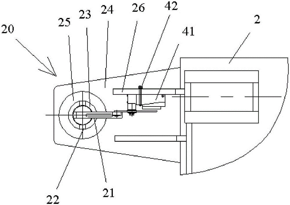 Rotation device and tower crane