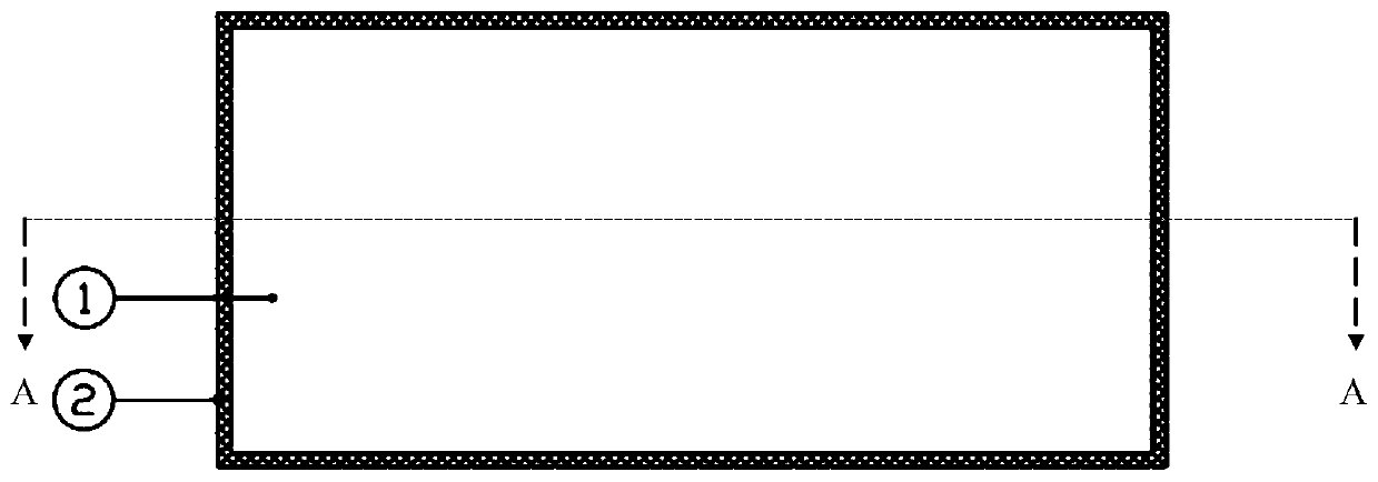 A screen sounding structure for a terminal