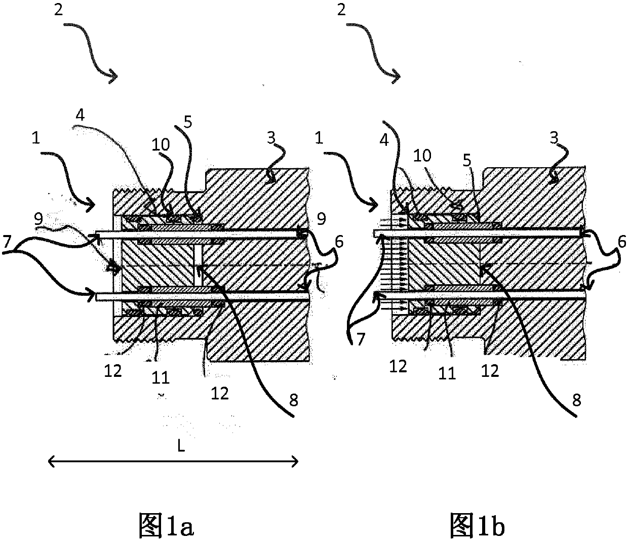 Modular sealing apparatus with failure detection unit