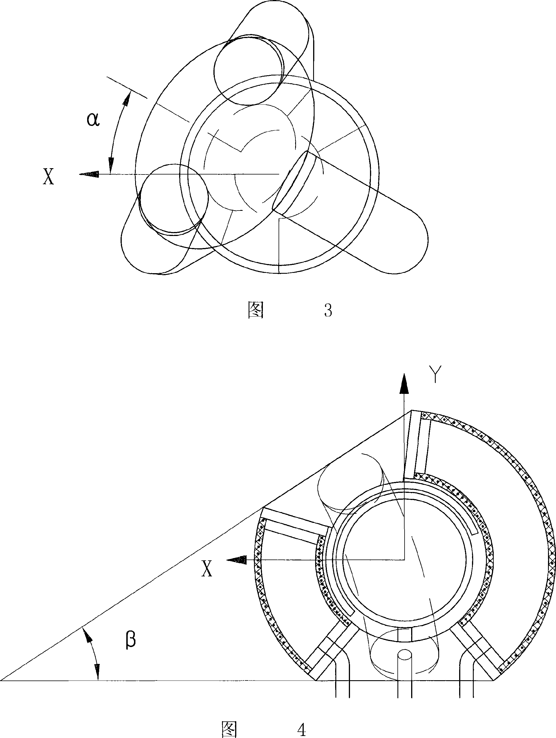 Pneumatic flexible ball joint based on arc pneumatic cylinder