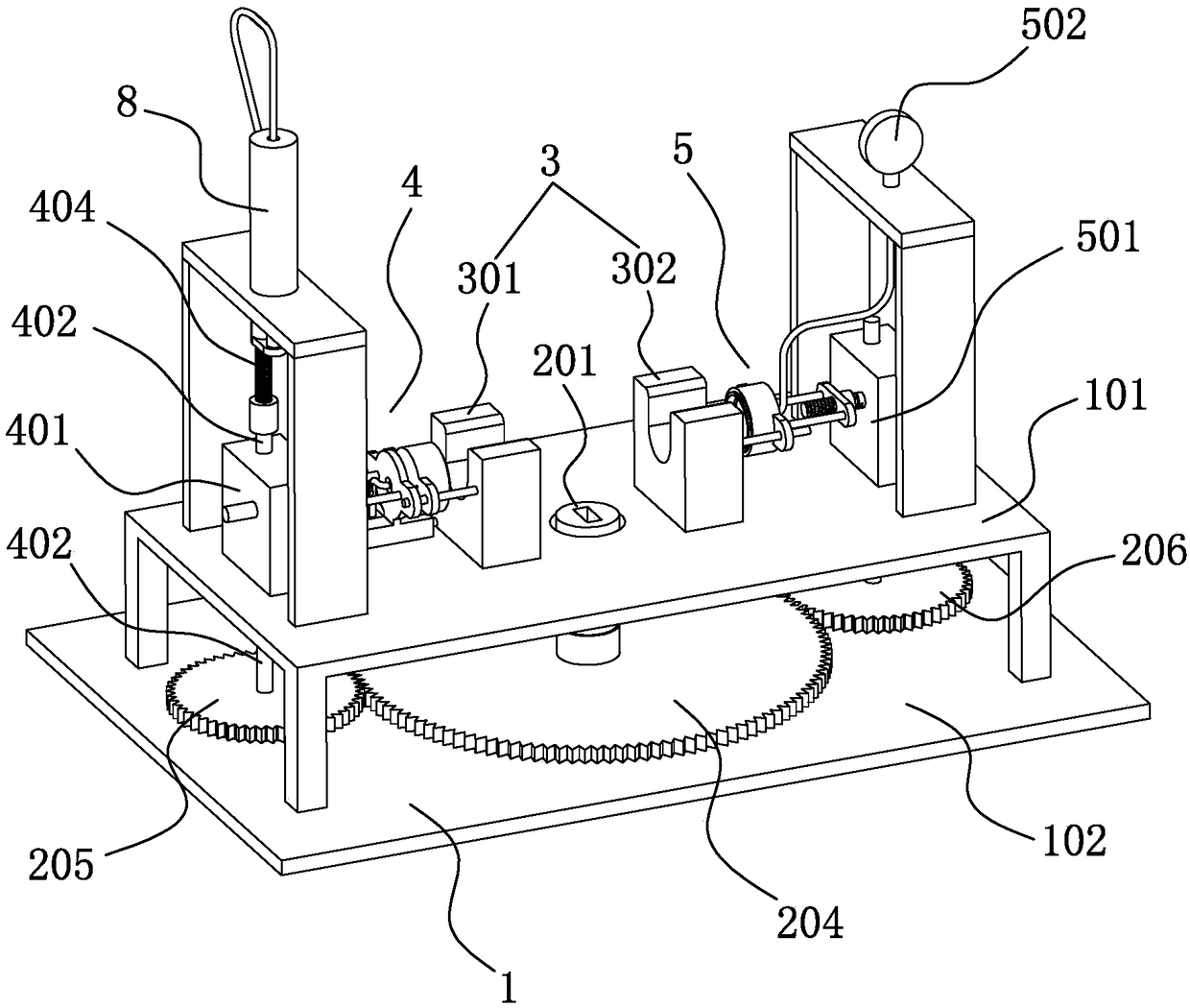 Detection device for polyethylene ball valve