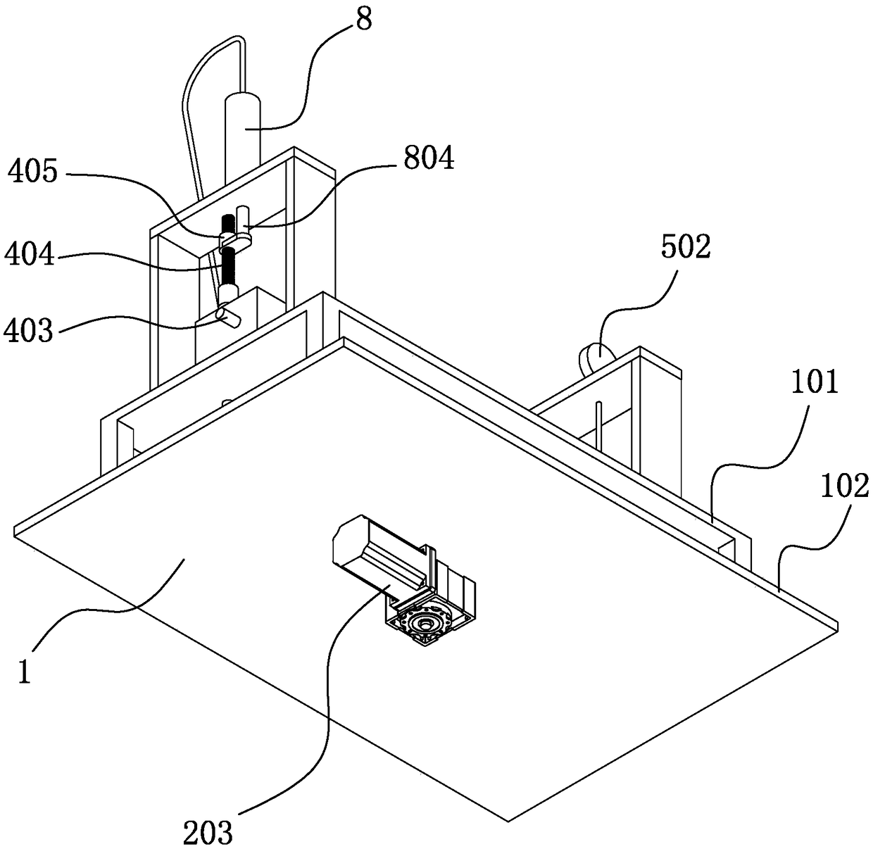 Detection device for polyethylene ball valve