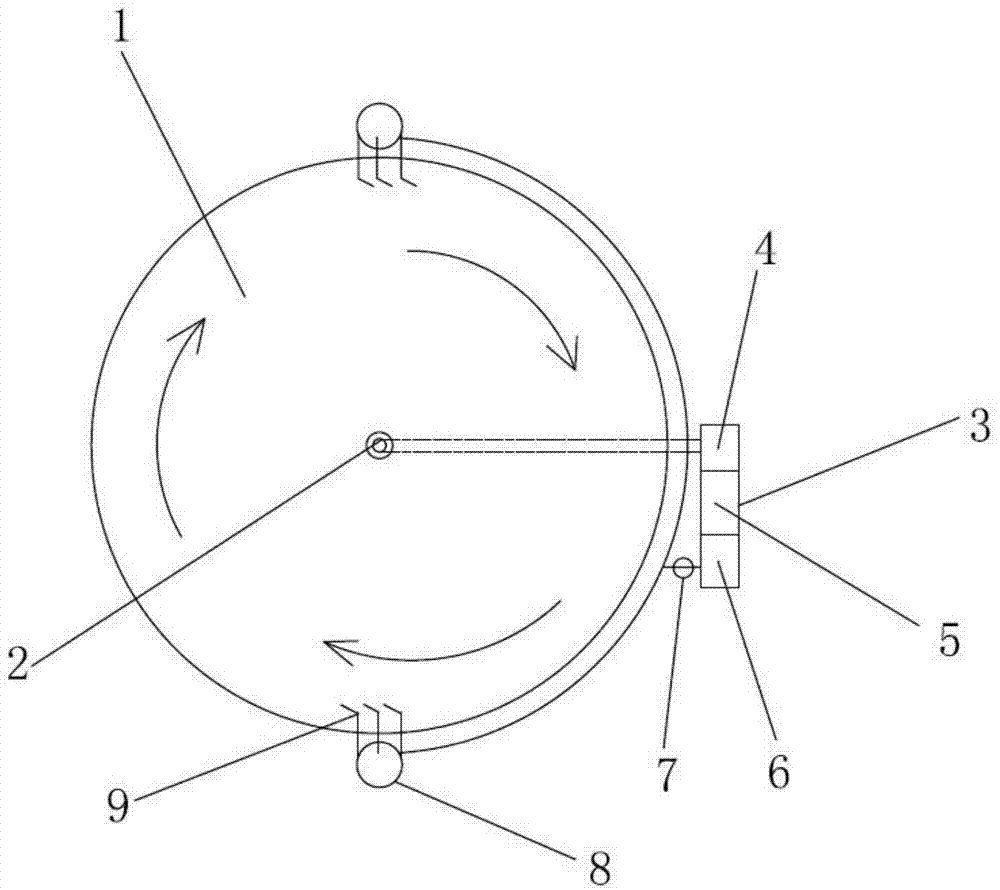 Phycomycete water prawn circulating aquaculture system