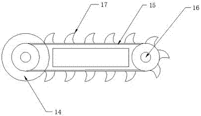 Construction hydraulic excavator grab