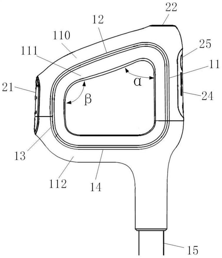 Cleaning equipment, handle and man-machine interaction method