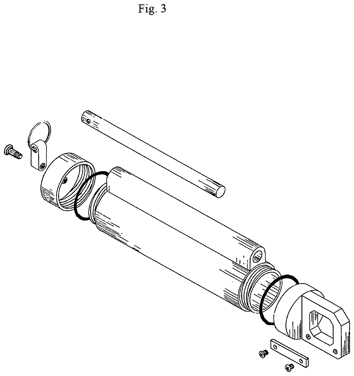 Handheld storage tube having an externally integrated firestarter