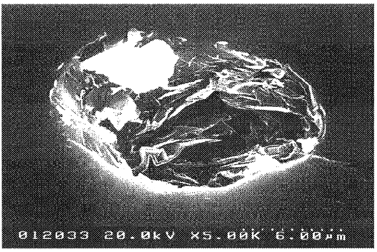 Modified graphite particles derived from scaly natural ones, production thereof and secondary battery