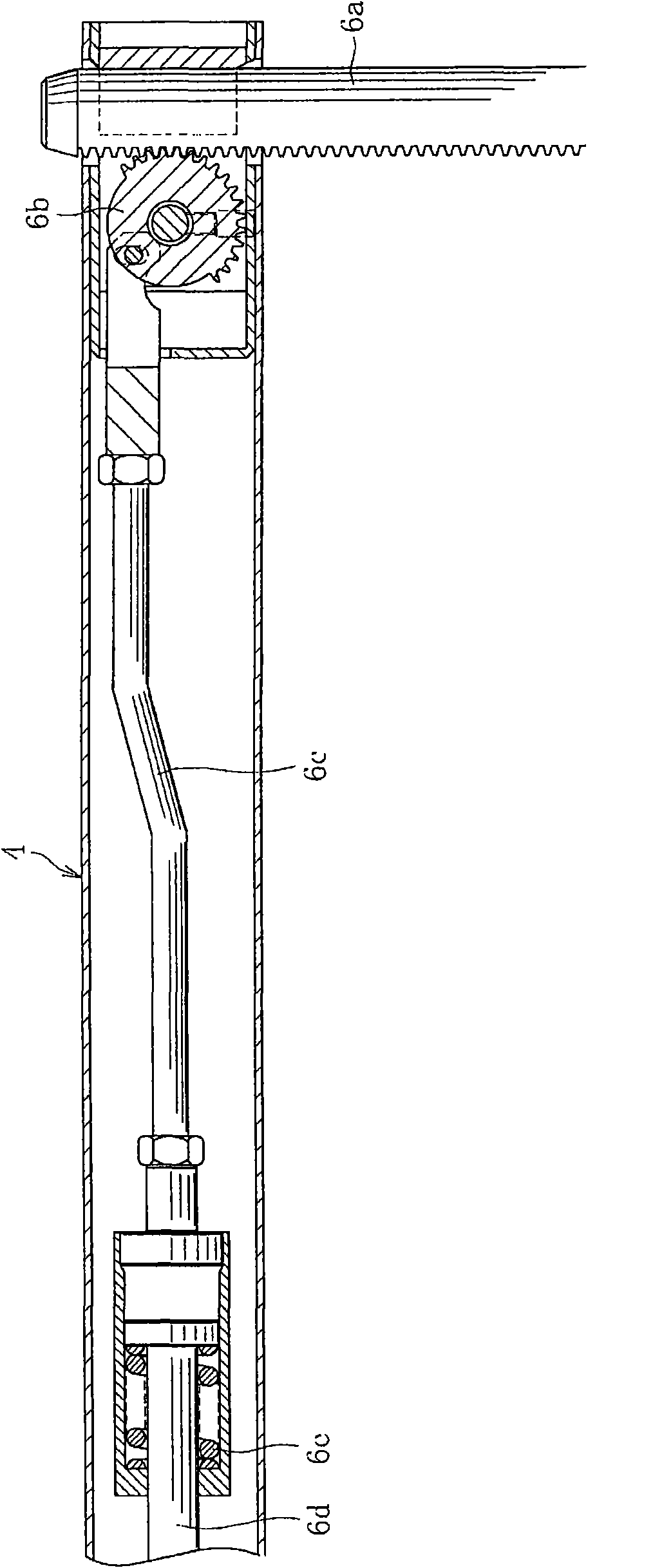 Glass plate packing body