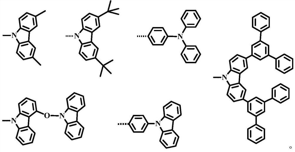 Thermally activated delayed fluorescence polymer host material with aggregation-induced fluorescence property