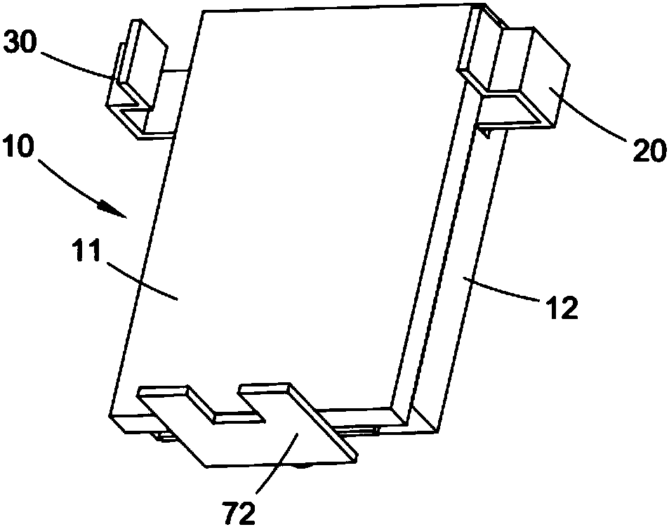 Full-automatic clamping type mobile phone holder