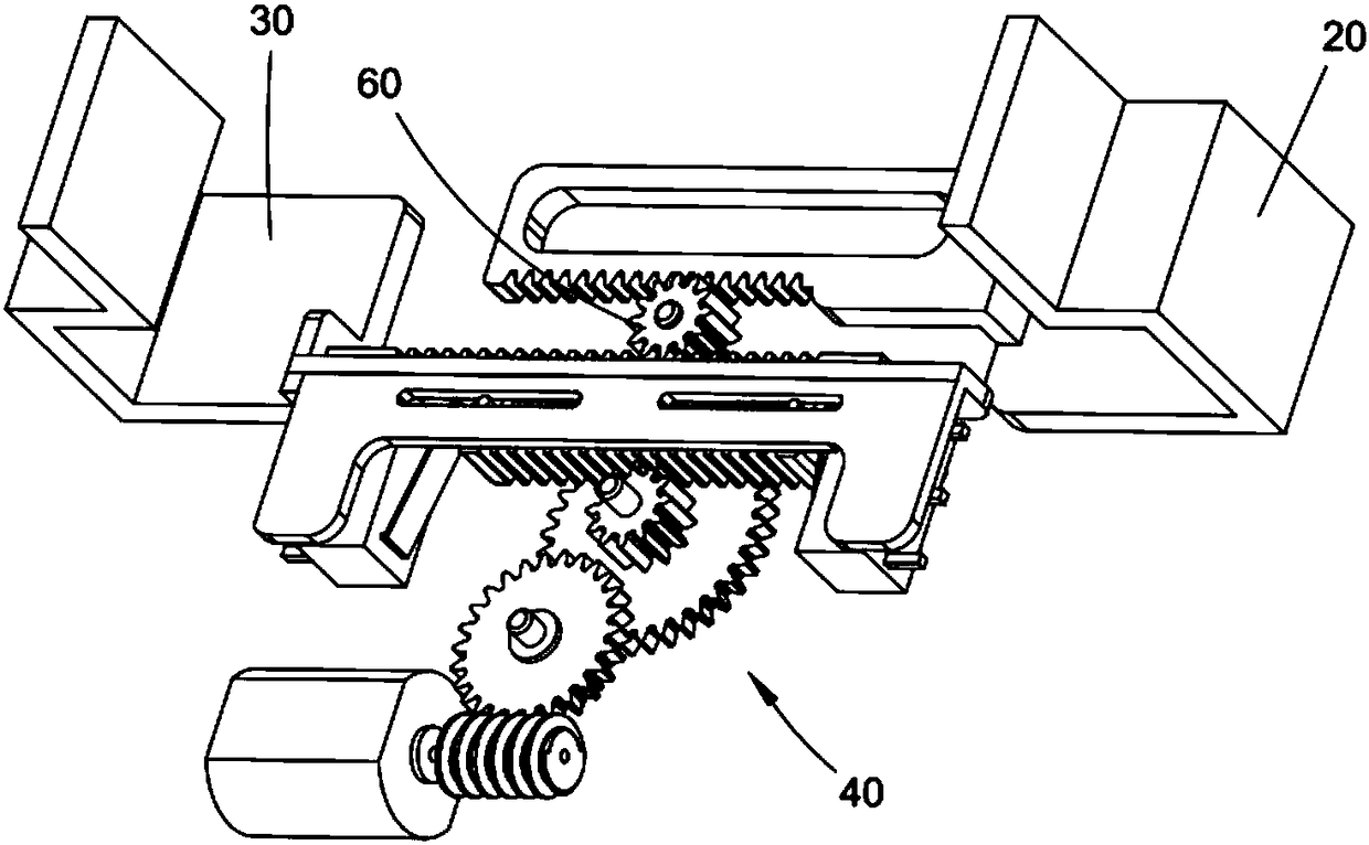 Full-automatic clamping type mobile phone holder